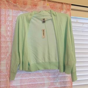 Mint green sweater